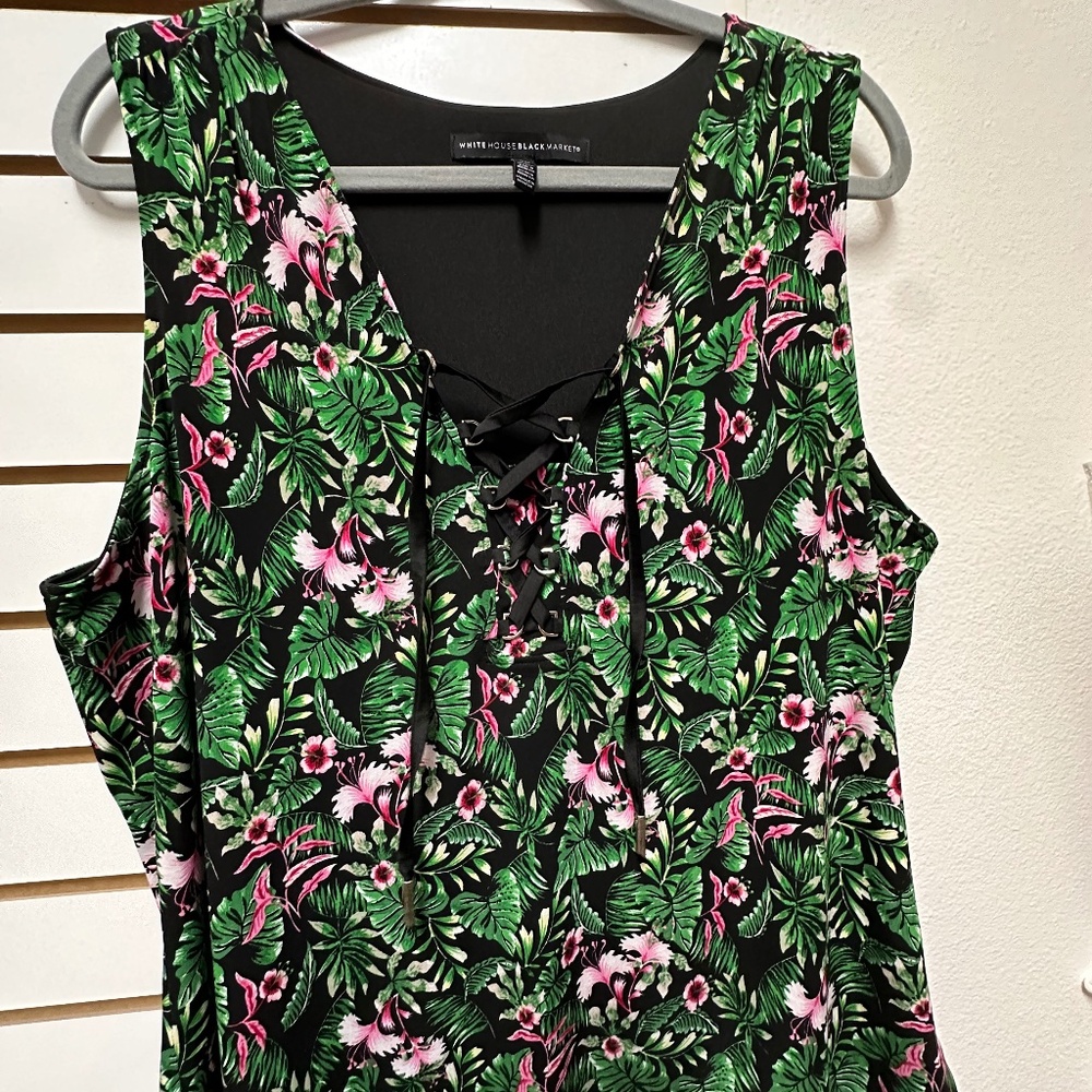 WHBM Tropical Top